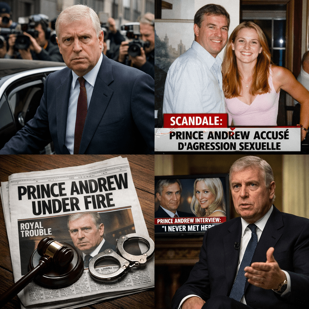 Le prince Andrew et les affaires&nbsp;Epstein
